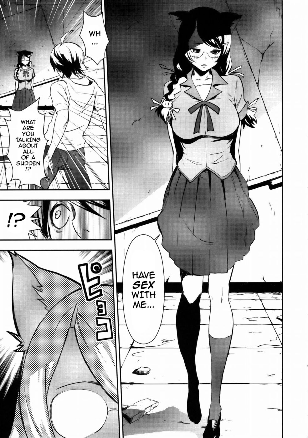 Hentai Manga Comic-Black & White-Read-5